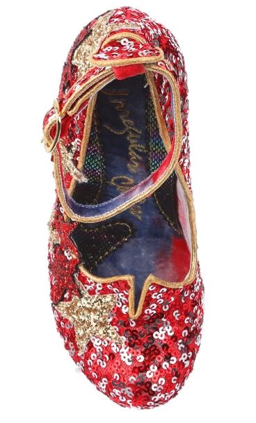 Irregular Choice Shooting Star Red 6 Irregular Choice Shooting Star Red - Image 6