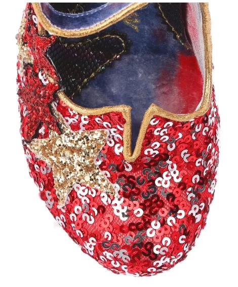 Irregular Choice Shooting Star Red 5 Irregular Choice Shooting Star Red - Image 5
