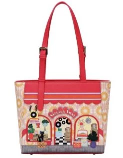 Vendula Vinyl Shopper Bag