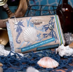 Vendula English Coast Scrapbook Soft Foldover Wallet -Chic Shoes Store SoftFold3