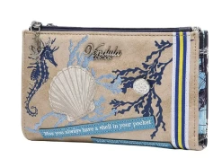 Vendula English Coast Scrapbook Soft Foldover Wallet -Chic Shoes Store SoftFold5
