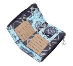 Vendula English Coast Scrapbook Soft Foldover Wallet -Chic Shoes Store SoftFold7