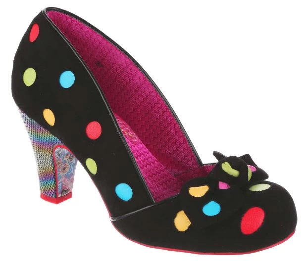 Irregular Choice Spot The Dot Black 1 Irregular Choice Spot The Dot Black