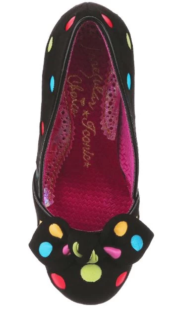 Irregular Choice Spot The Dot Black 4 Irregular Choice Spot The Dot Black - Image 4