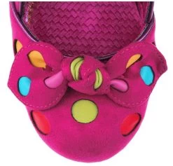 Irregular Choice Spot The Dot Pink -Chic Shoes Store SpotPK5
