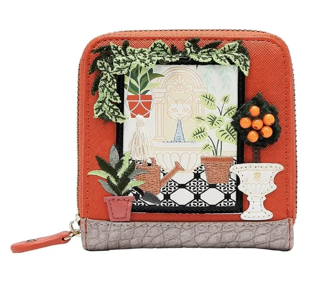 Vendula Orangery Square Wallet 1 Vendula Orangery Square Wallet