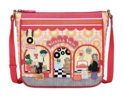 Vendula Vinyl Square Crossbody