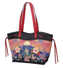 Vendula Mexican Garden Stella Tote -Chic Shoes Store Stella4