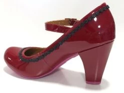Cristofoli Autumnal Tania Deep Red Patent -Chic Shoes Store TaniaDR5