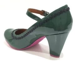 Cristofoli Tania Patent Dark Green -Chic Shoes Store TaniaGN4