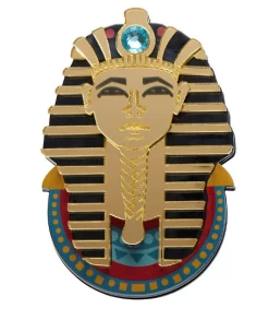 Erstwilder Egyptian Revival The Boy Kind Tutankhamun Brooch