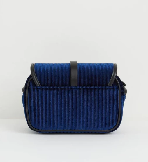 Fable England Vivianne Velvet Camera Bag Sapphire Blue 3 Fable England Vivianne Velvet Camera Bag Sapphire Blue - Image 3