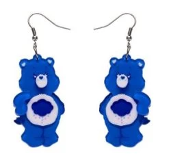 Erstwilder Care Bears 2 Whats Up Grumpy Bear Earrings