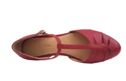 Charlie Stone Monaco Blood Red -Chic Shoes Store monacored3