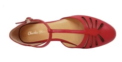 Charlie Stone Singapore Red -Chic Shoes Store singaporerd3