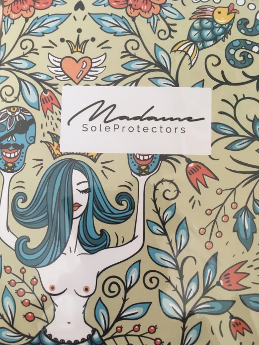 Madame Crystal Sole Protectors EX Large / Flats Size 1 Madame Crystal Sole Protectors EX Large / Flats Size